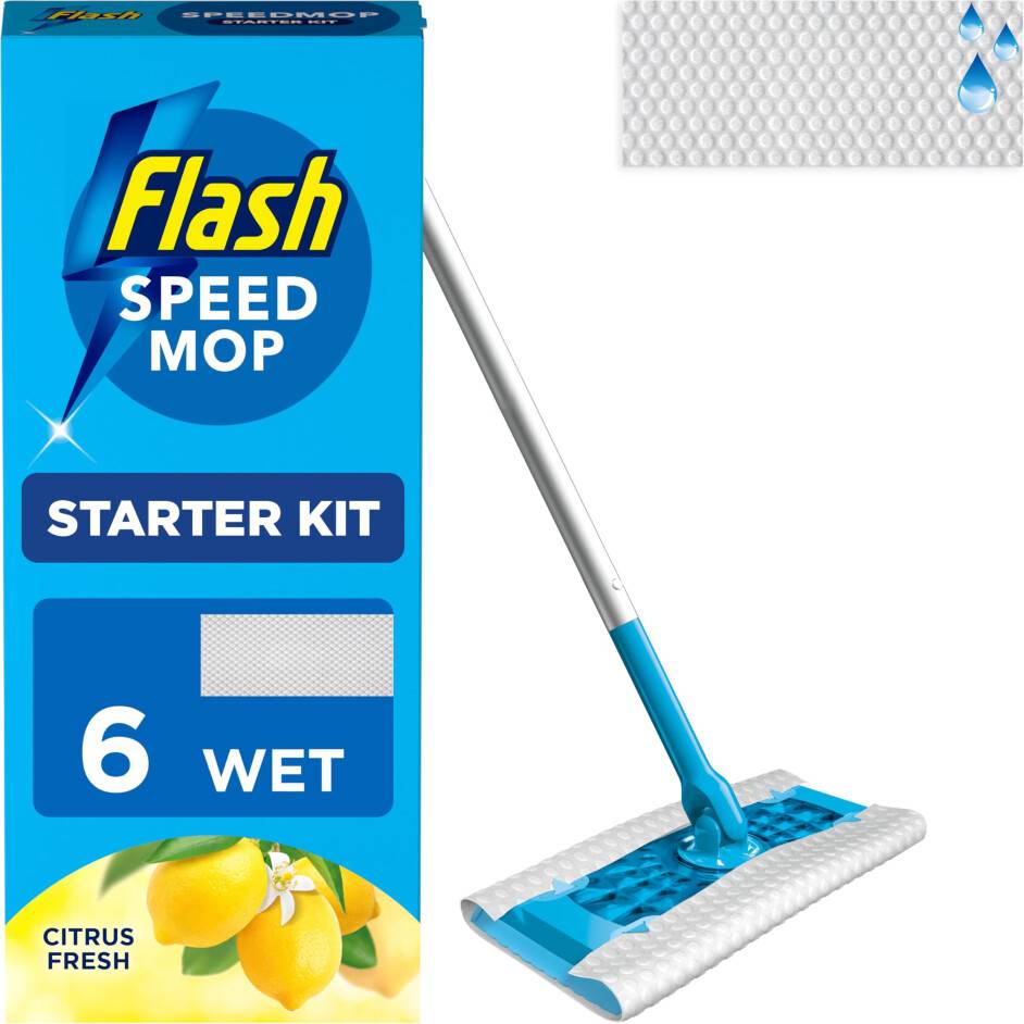 Flash speedmop Flash Speedmop Wet Mop Floor Cleaner Kit