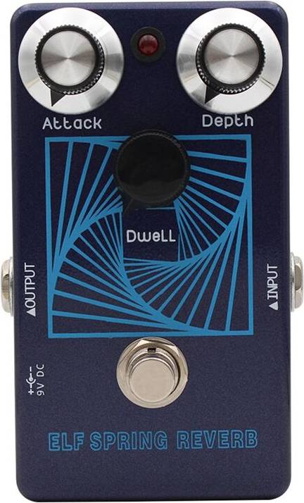 Typecat Elf Spring Reverb Guitar Bass Effect Pedal