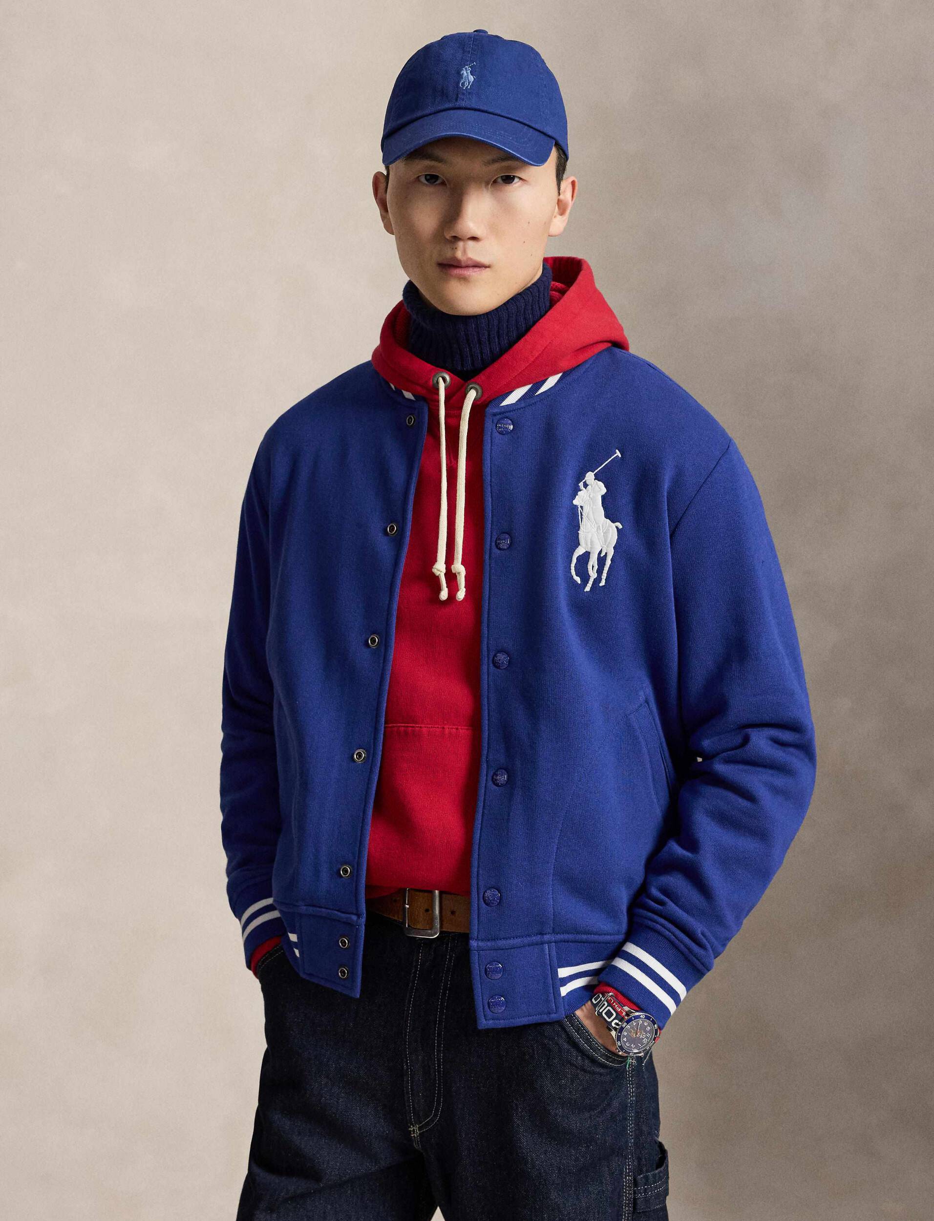 Polo ralph lauren jacket Polo Ralph Lauren Baseball Jacket Blue