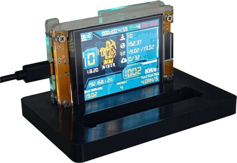 Typecat NerdMiner 2.8 Inch Display Stand