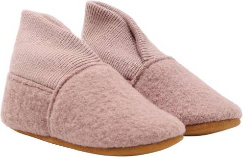Wool Slippers Rib - Bark