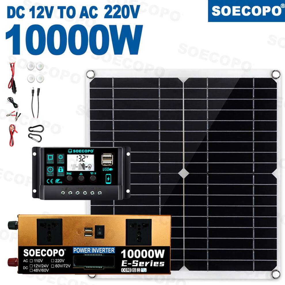 10000W Inverter Solar Panel Kit
