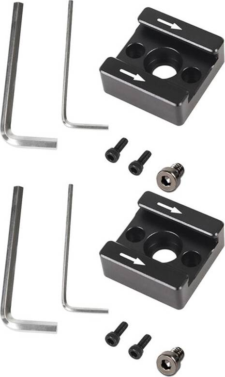Melitt 2Set 1/4 Thread Cold Hot Shoe Mount Adapter