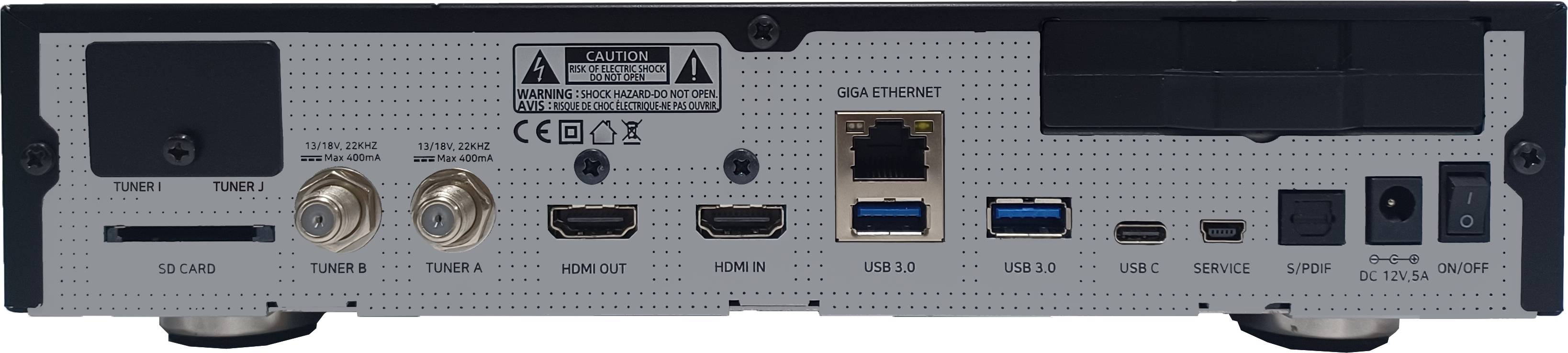 UHD Quad 4K Pro Dual Tuner Linux Receiver