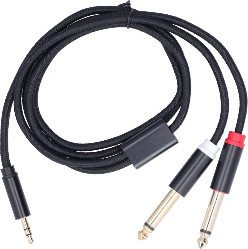 Y Splitter Cable With Nylon Braid Multi Shielding