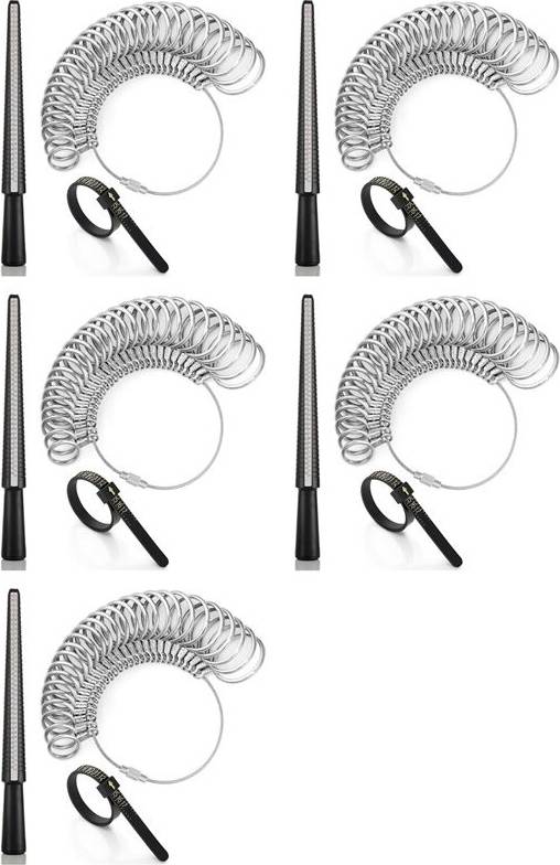 5X Ring Sizer Measuring Tool Kit