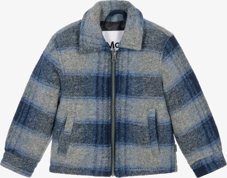 Hutton Checked Wool-Blend Jacket
