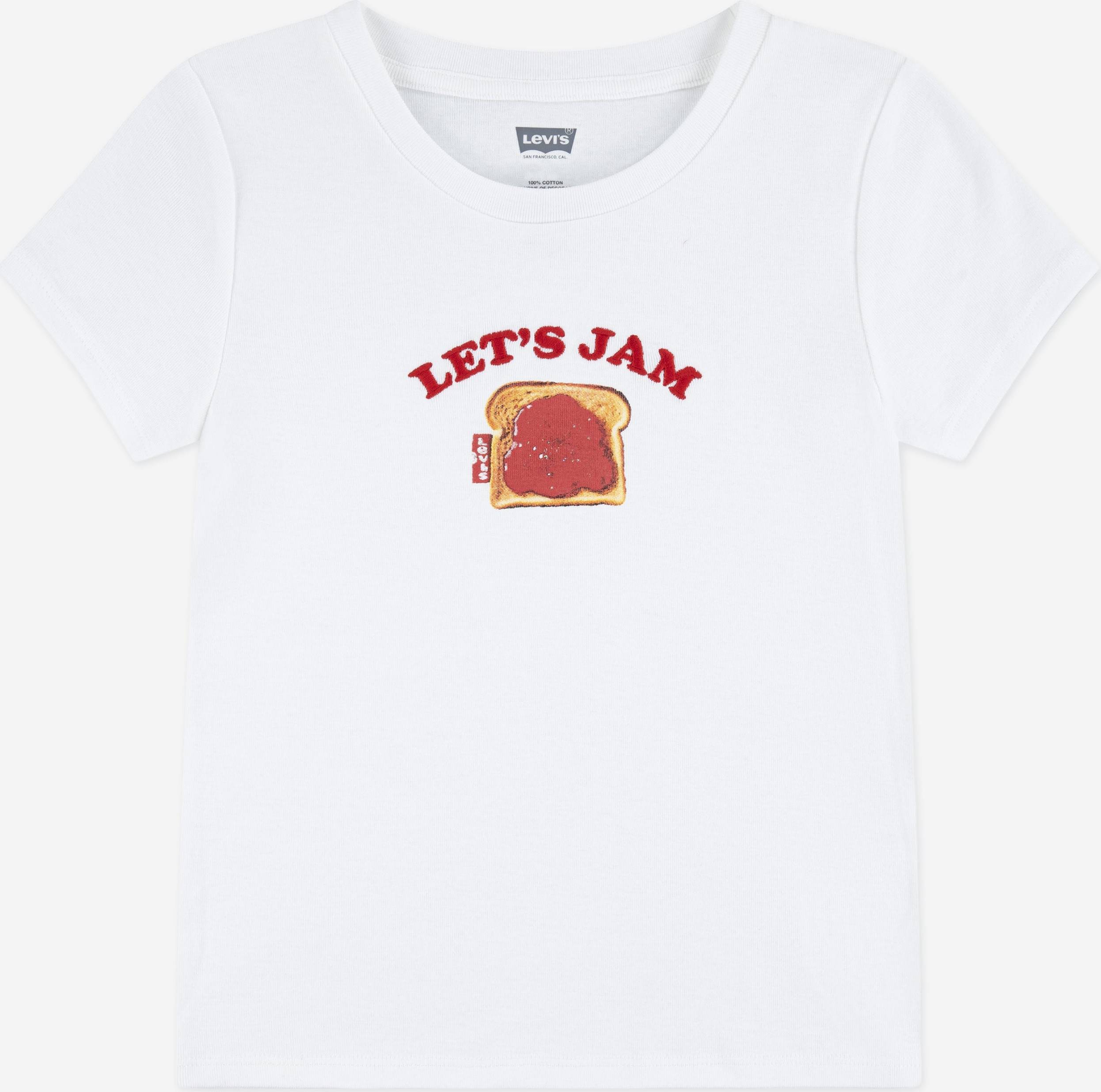 Levi's Ribbed Jam Tee - White