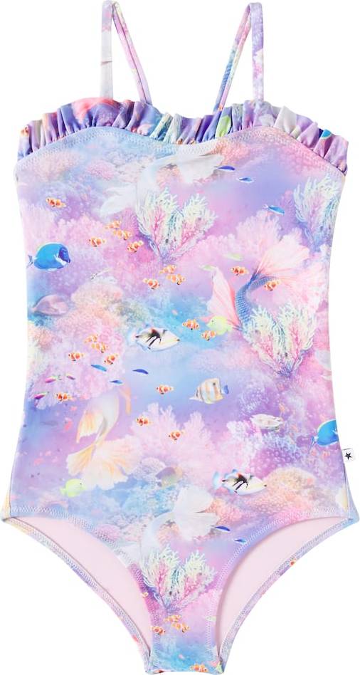 Molo Nakia Printed Ruffled Swimsuit