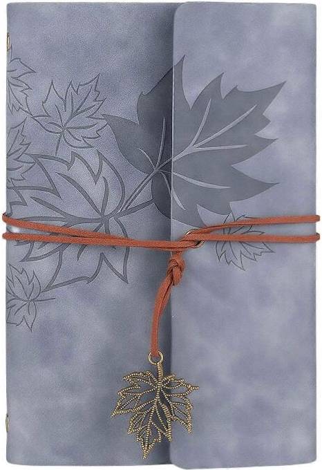 Refillable Notebook Travel Journal With 75 Sheets And 6 Rings