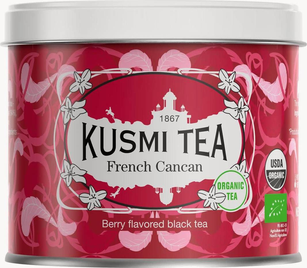 French Cancan Bio Thé Noir Saveur Fruits Rouges