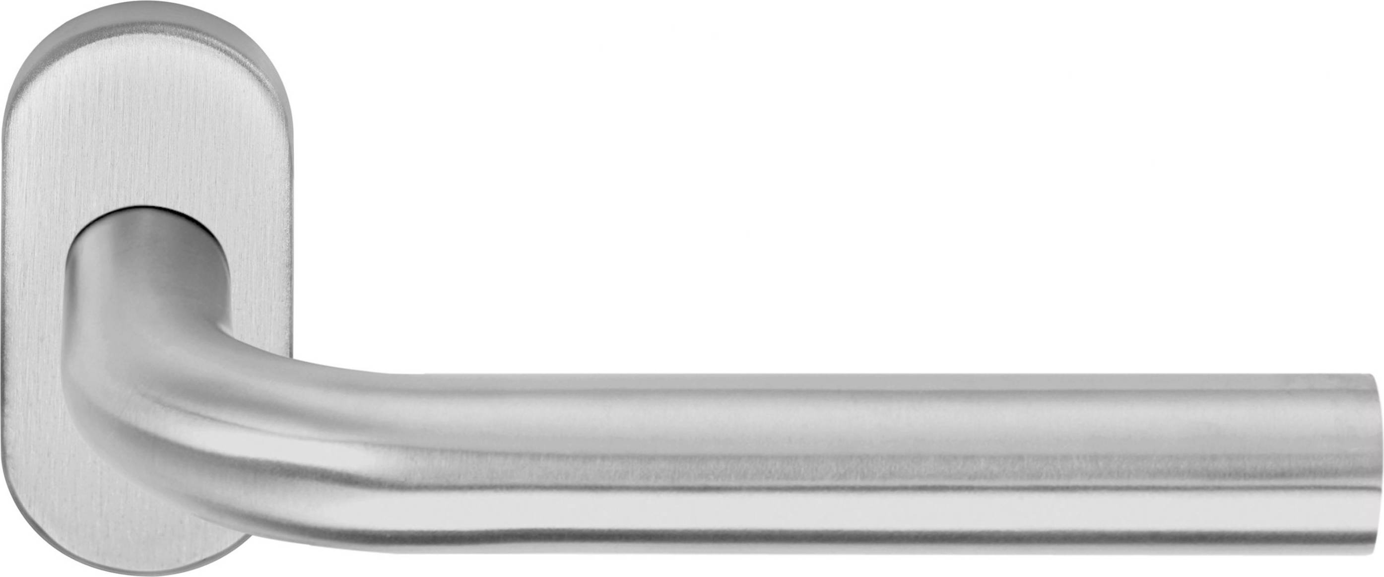 Formani Ovale Deurklinken Basics LB3-19 IN Mat RVS