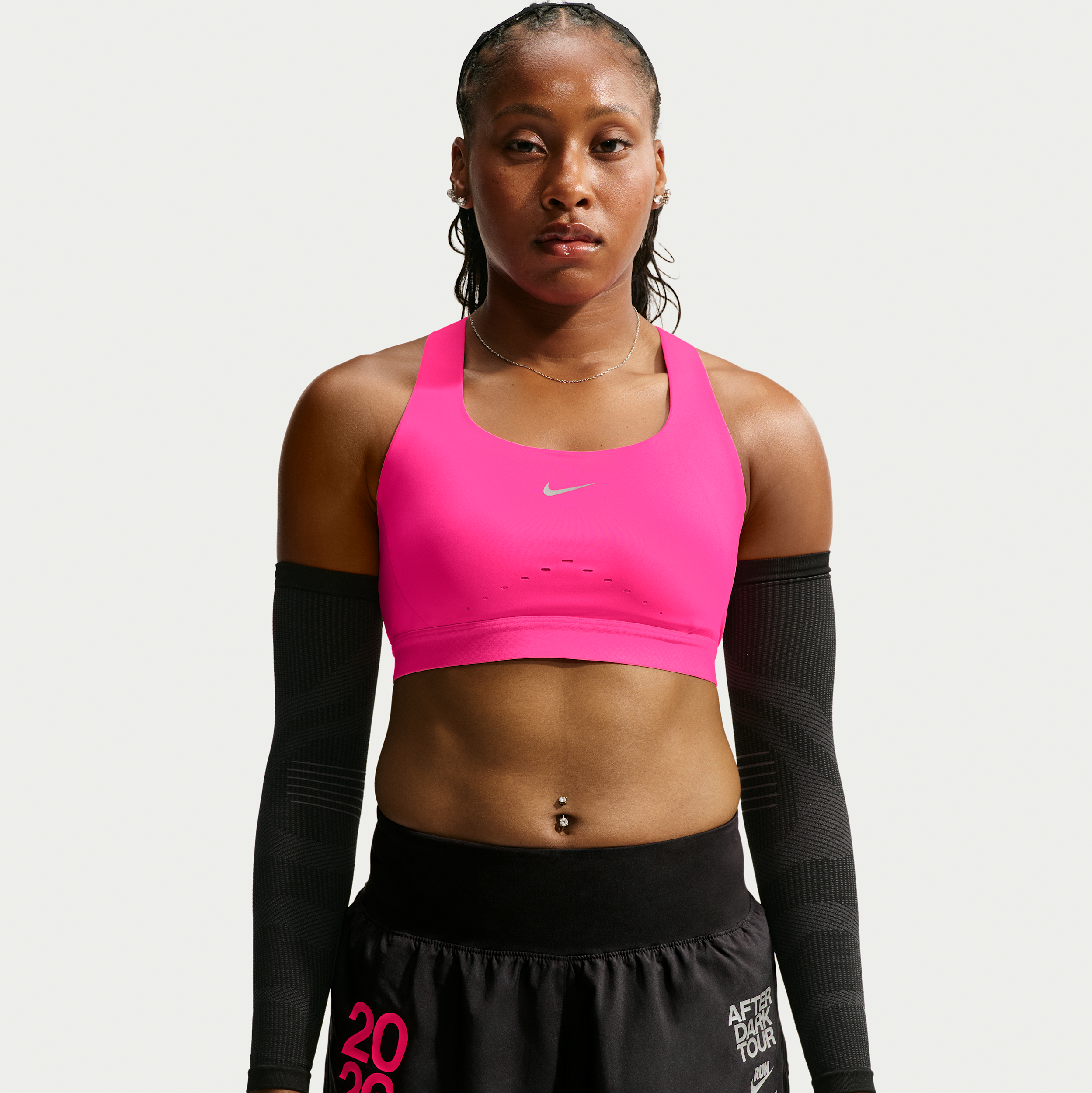 Sport bh high support Nike Swift High Support BH - Rosa