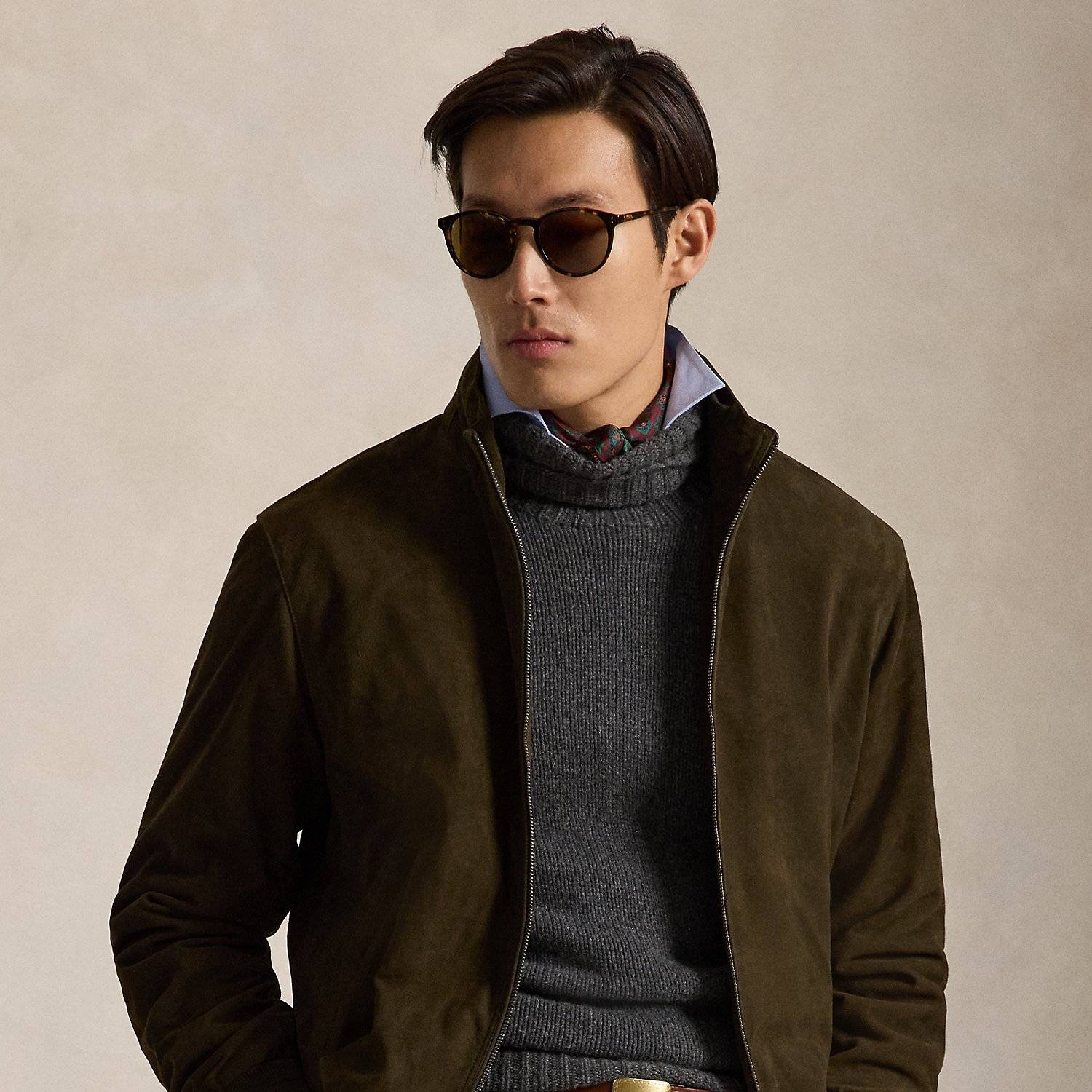 Ralph lauren jacket Polo Ralph Lauren Charleton Suede Jacket