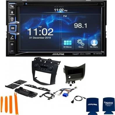 Alpine stereo Alpine Bundle 6.5 Inch Nav Pac Rpk4-hd1101