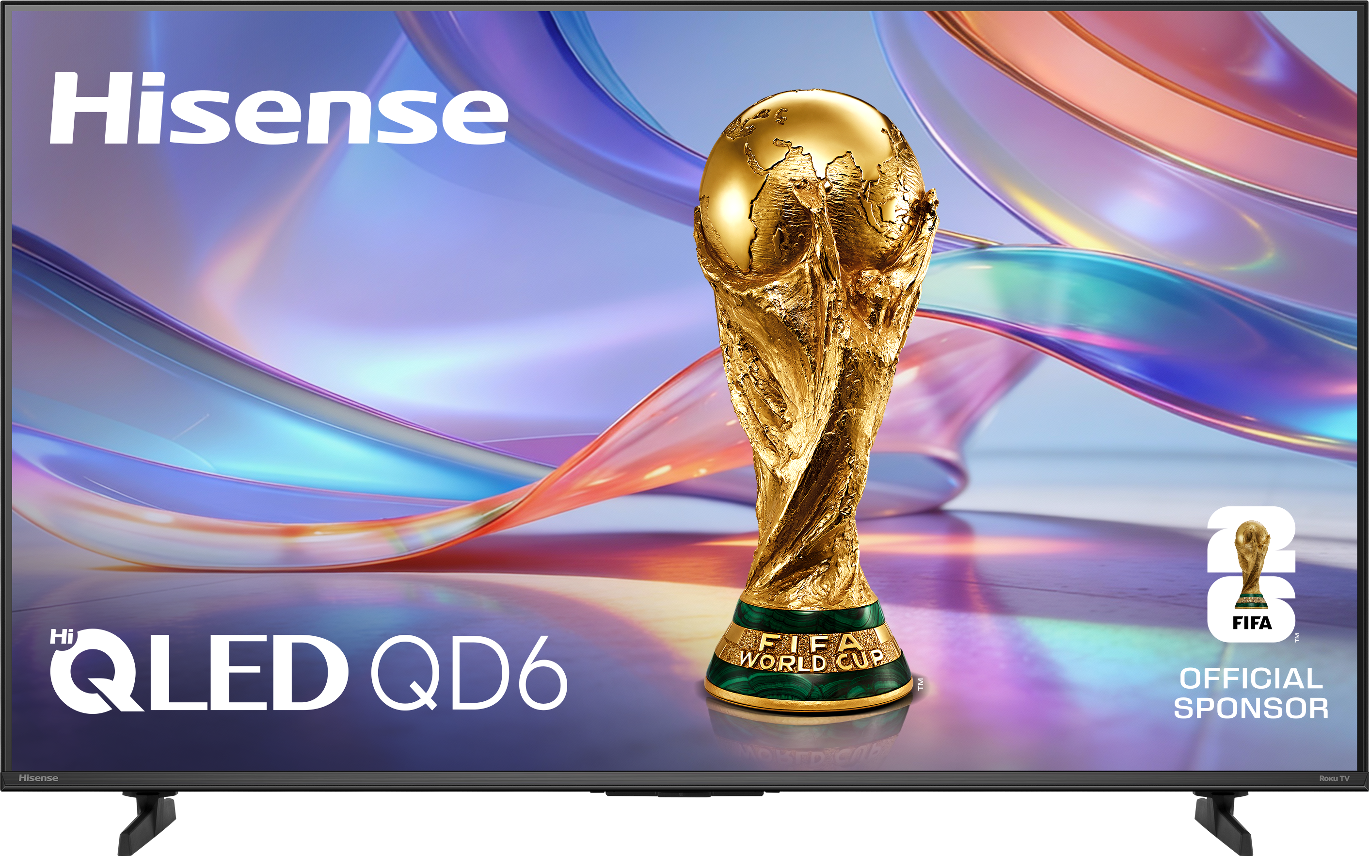 43 smart tv Hisense 43 Inch Class QD6 Hi-QLED Smart Roku TV