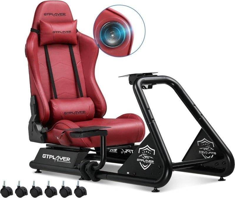 Racing cockpit GTPLAYER Sim Racing Cockpit with Lautsprecher