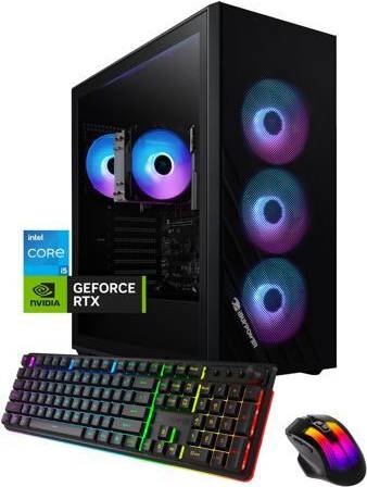 Intel core i5 14400f iBuyPower Scale Gaming PC Desktop Computer Intel Core i5