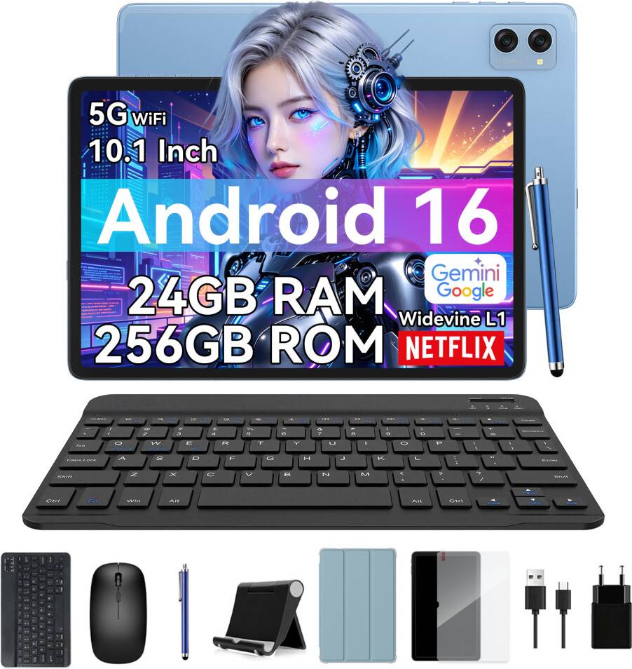 TABWEE T20 Tablet 10.1 Inch Android 16