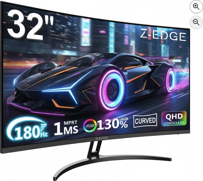 32 Inch QHD Curved Gaming Monitor