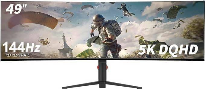 YoGaes 49 Inch Curved Ultrawide Monitor