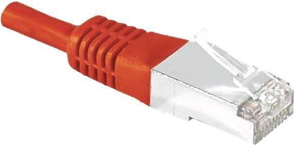 DEXLAN Cordon RJ45 Categorie 6A Rouge 1 m