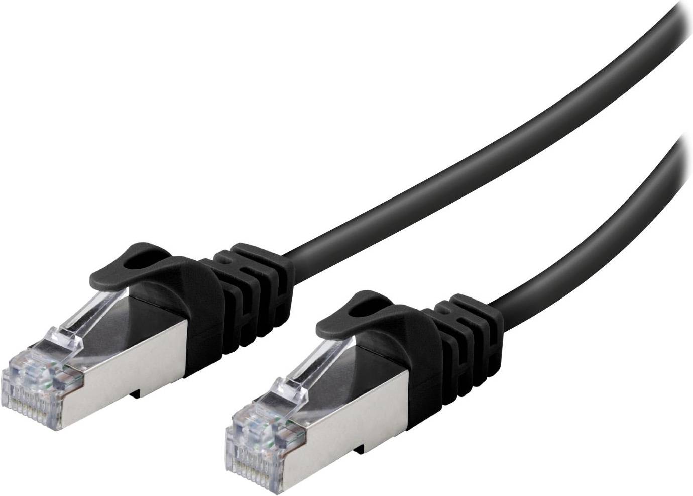 Vivanco Netværkskabel RJ45 Cat 8 0.5 Sort
