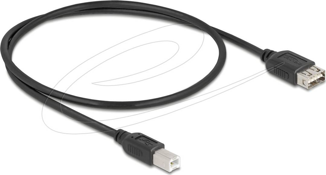 DeLock USB Kabel 50cm Sort