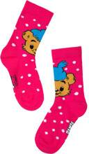 Bamse Strumpor Prickig Rosa
