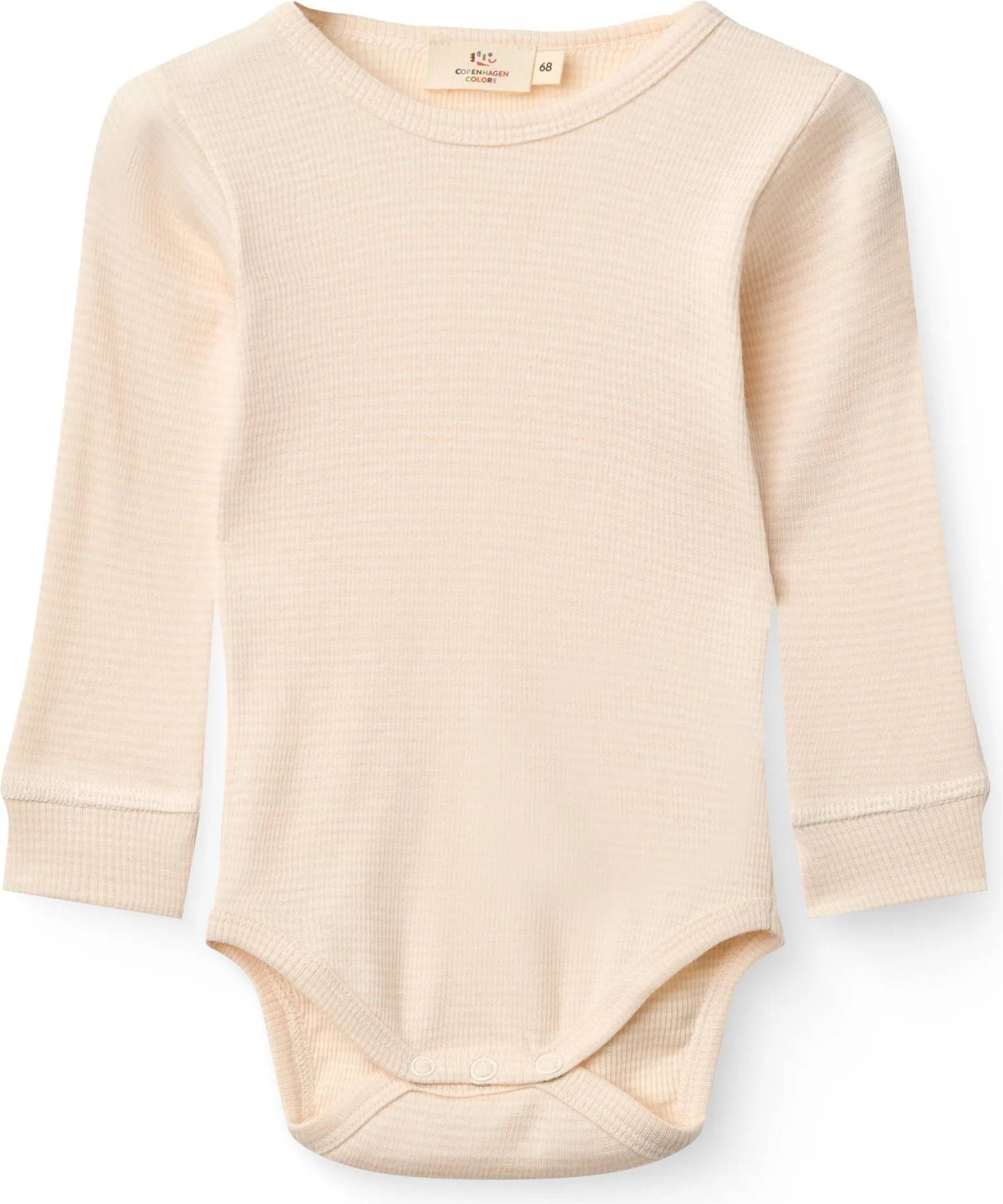 Modal Rib Ls Body - Pink
