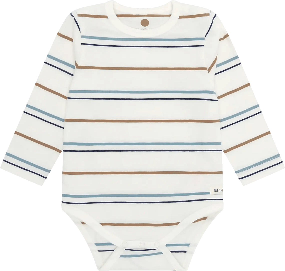 En Fant Body Ls Stripe Multi Patterned