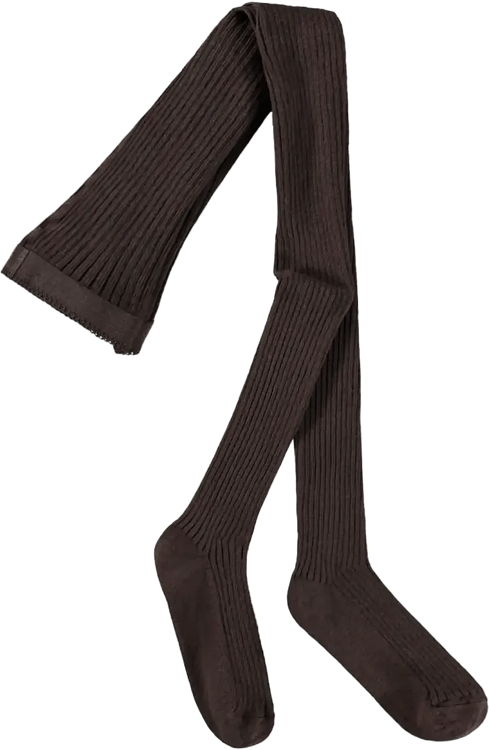 Molo Rib Tights Strumpbyxor - Brown