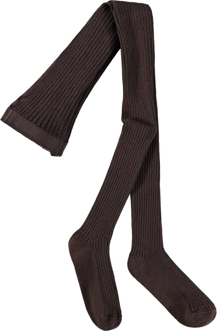 Molo Rib Tights Strumpbyxor - Brown