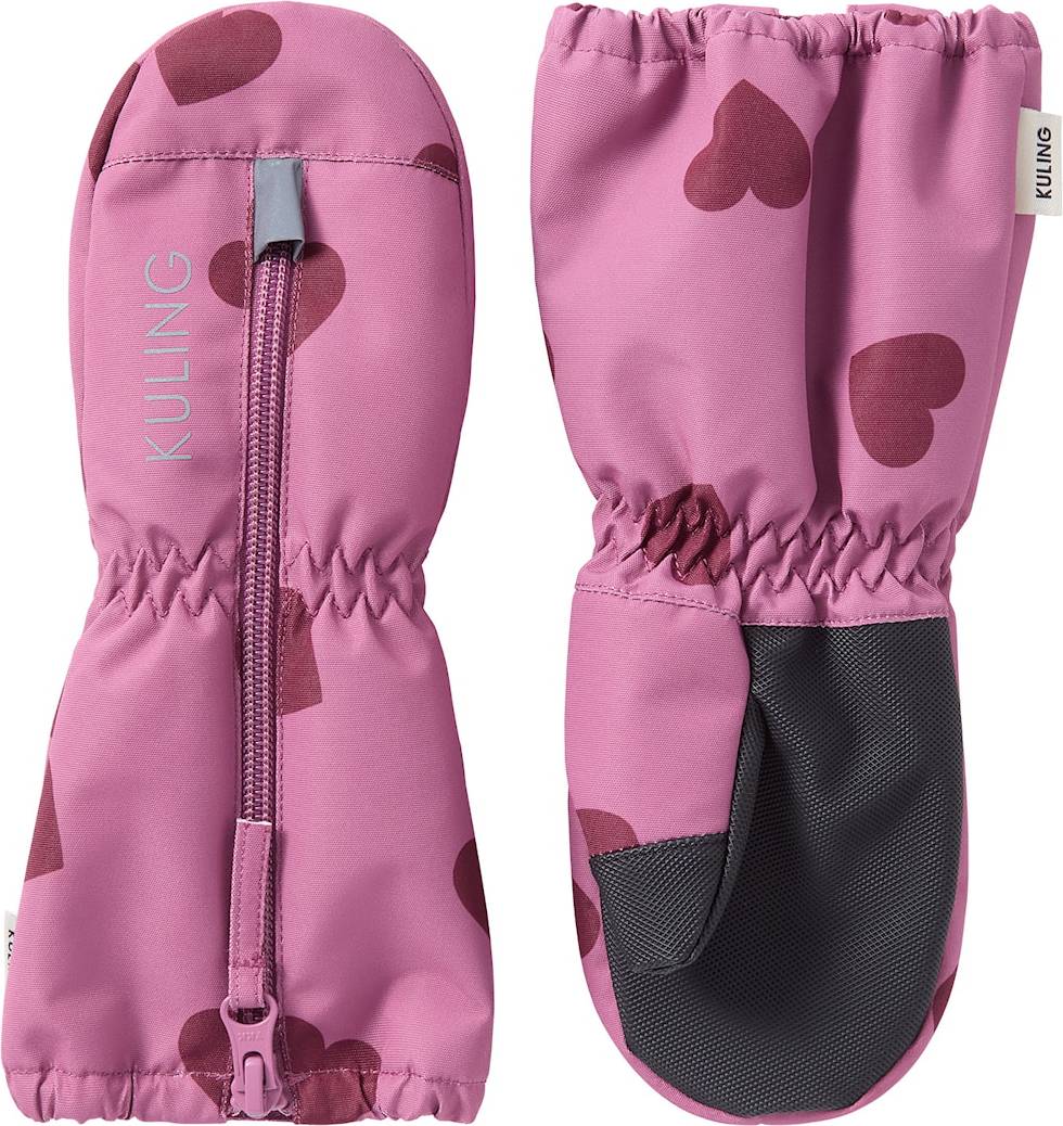Kuling Piteå Vintervantar Mauve Hearts - Rosa