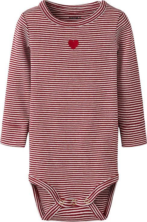 Name It Body L/Æ Rib Bomuld Modal NbfJasmine - Jester Red