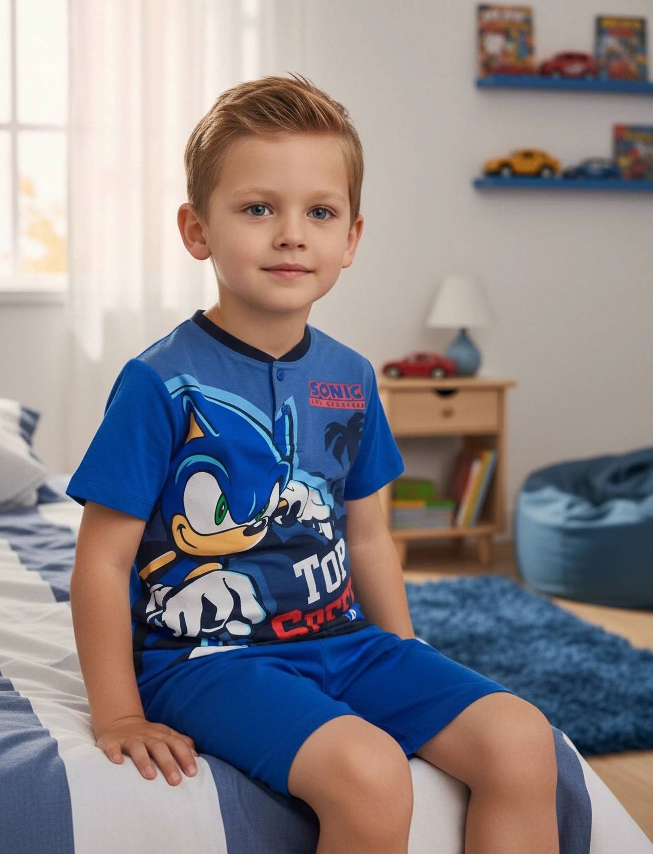 Sonic Pyjama - Blue