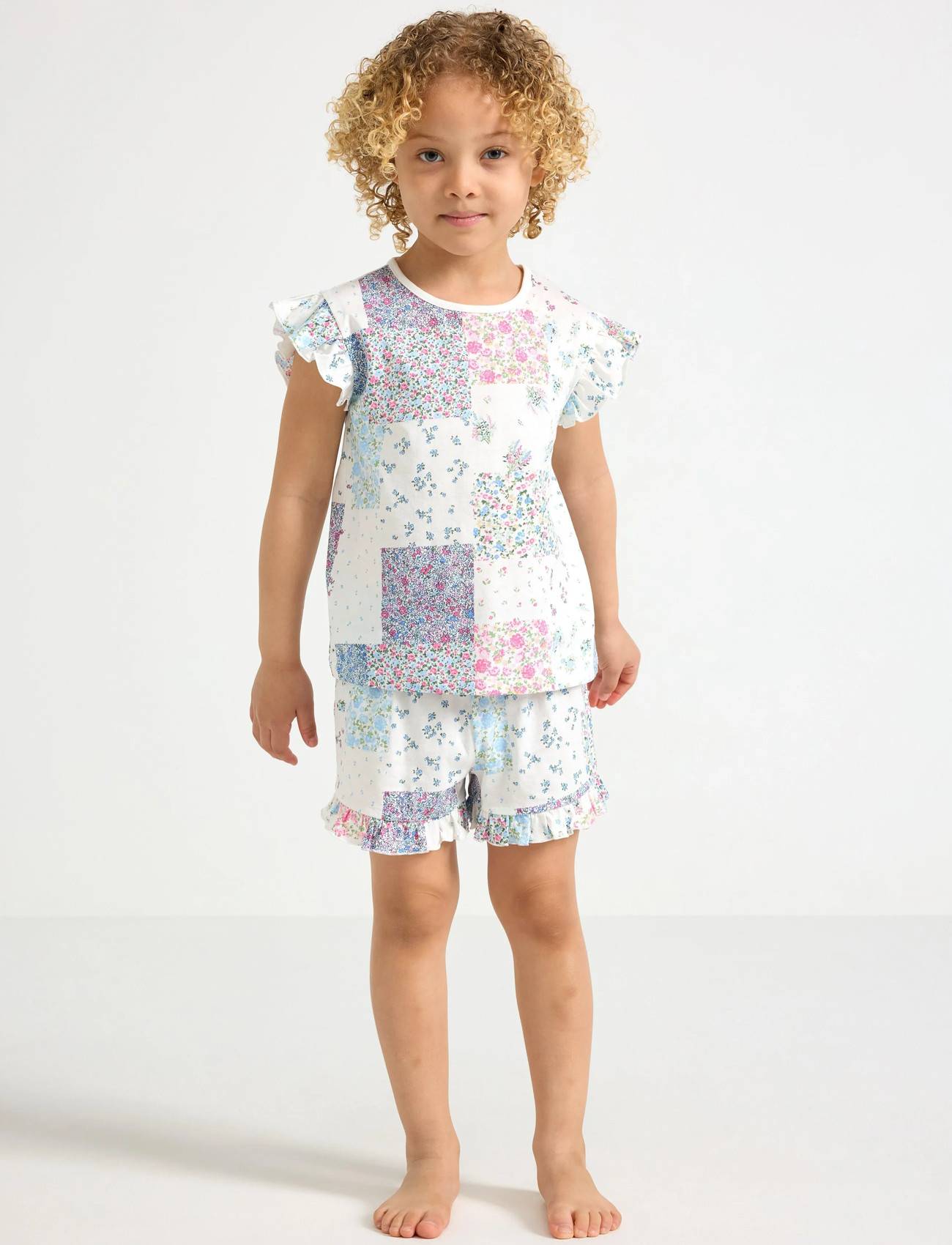 Lindex Pyjama Set Multi Patterned