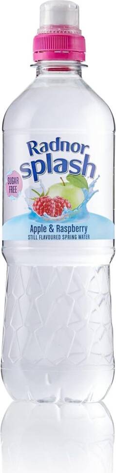 Radnor Hills Splash Apple Raspberry Sugar Water 500ml Pack