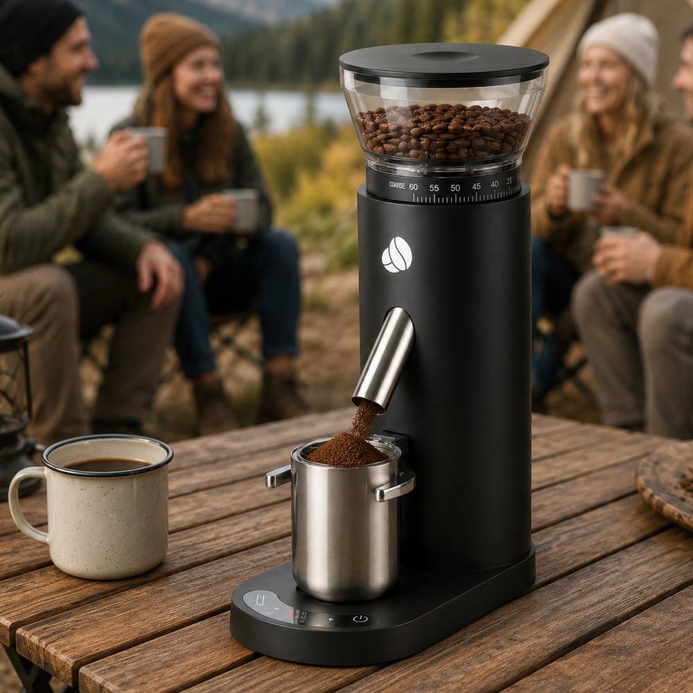 Spector Coffee Grinder USB Rechargeable Timer