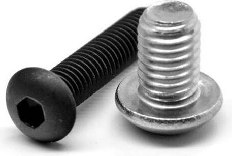 ASMC Coarse Thread Socket Button Head Cap Screw 100 Pieces 100pcs