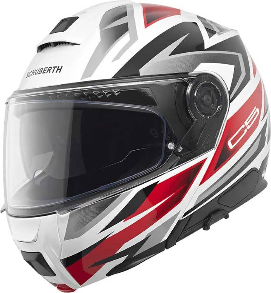 C5 Zenith Modular Helmet - White