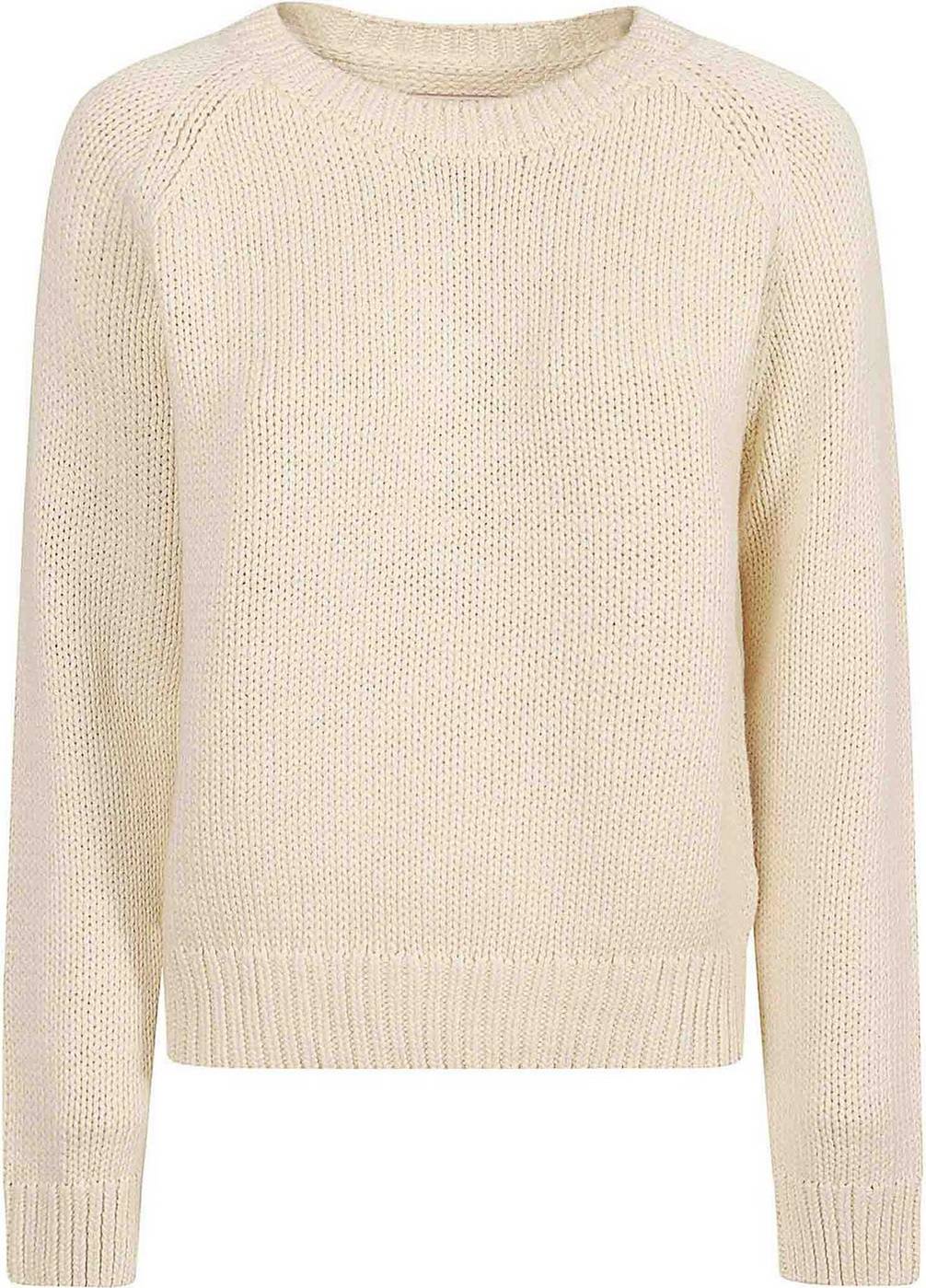Pull Col Rond - Beige