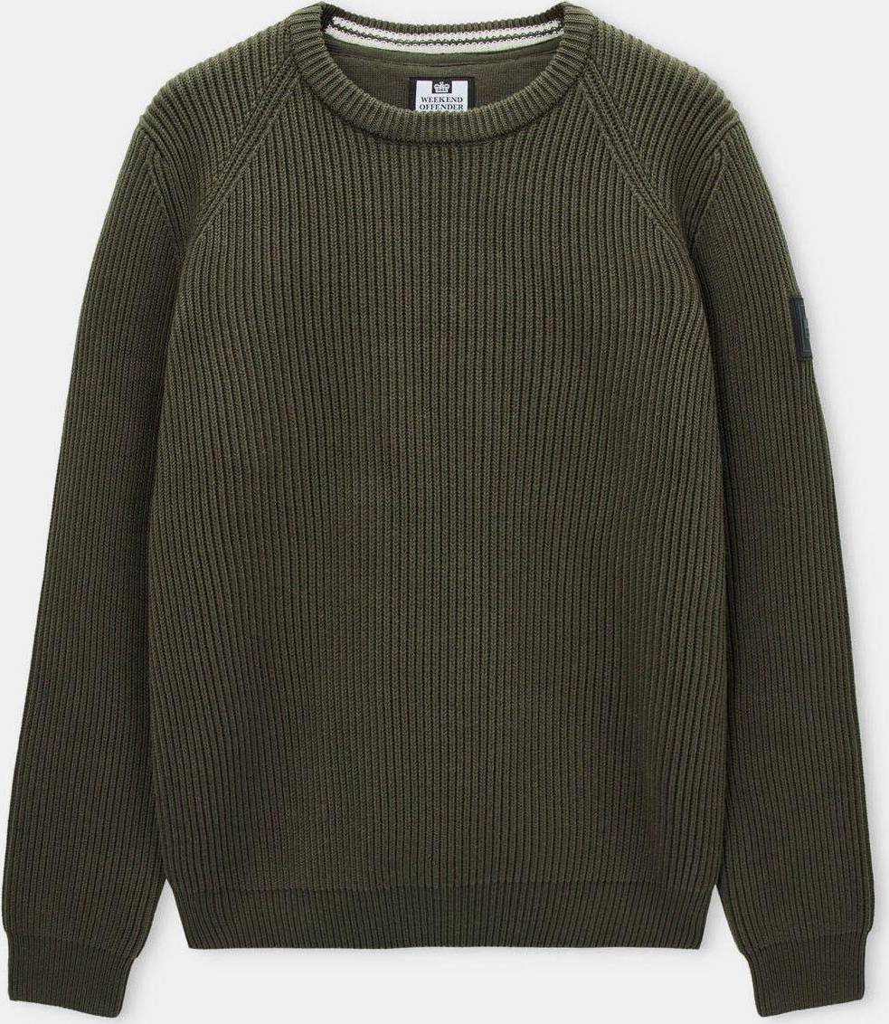 Weekend Offender Morello Rib Crew Knit Sweater