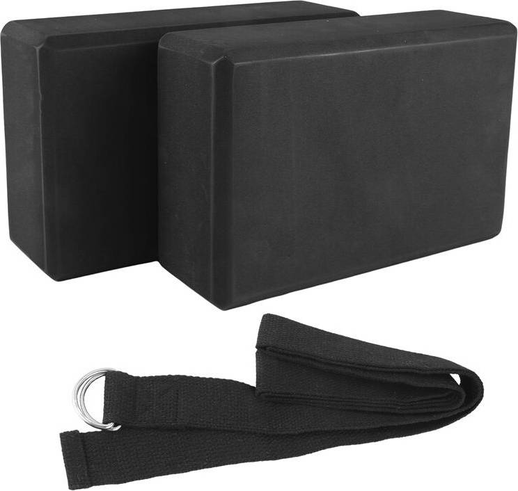 2Pcs Yoga Block Strap Set