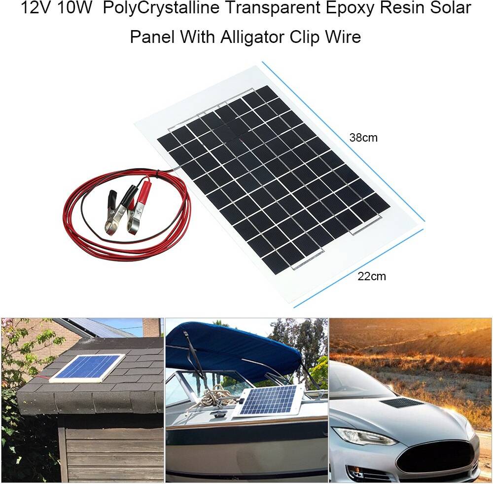 Solpanel 10W 12V