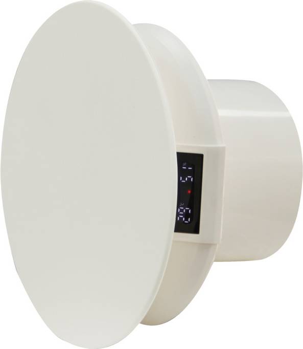 Hygrostat Grad Badrumsventilator Med Hygrostat Led Display