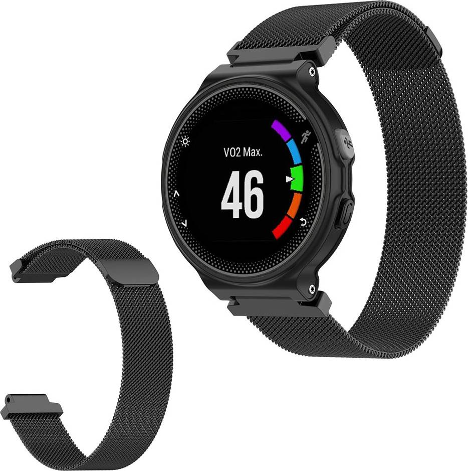 Garmin Forerunner Milanese Klockarmband Rostfritt Stål