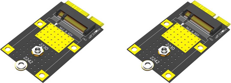 Typecat MSATA auf M.2 Key B Adapter
