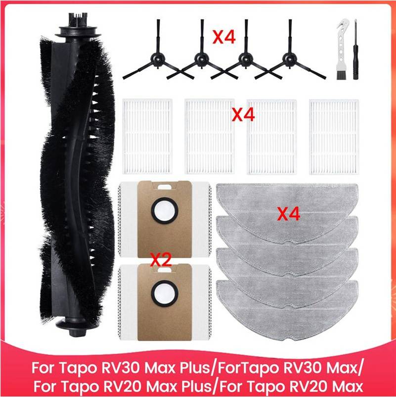 Tlily Accessory Set for Tapo RV30 Max Robot Vacuum