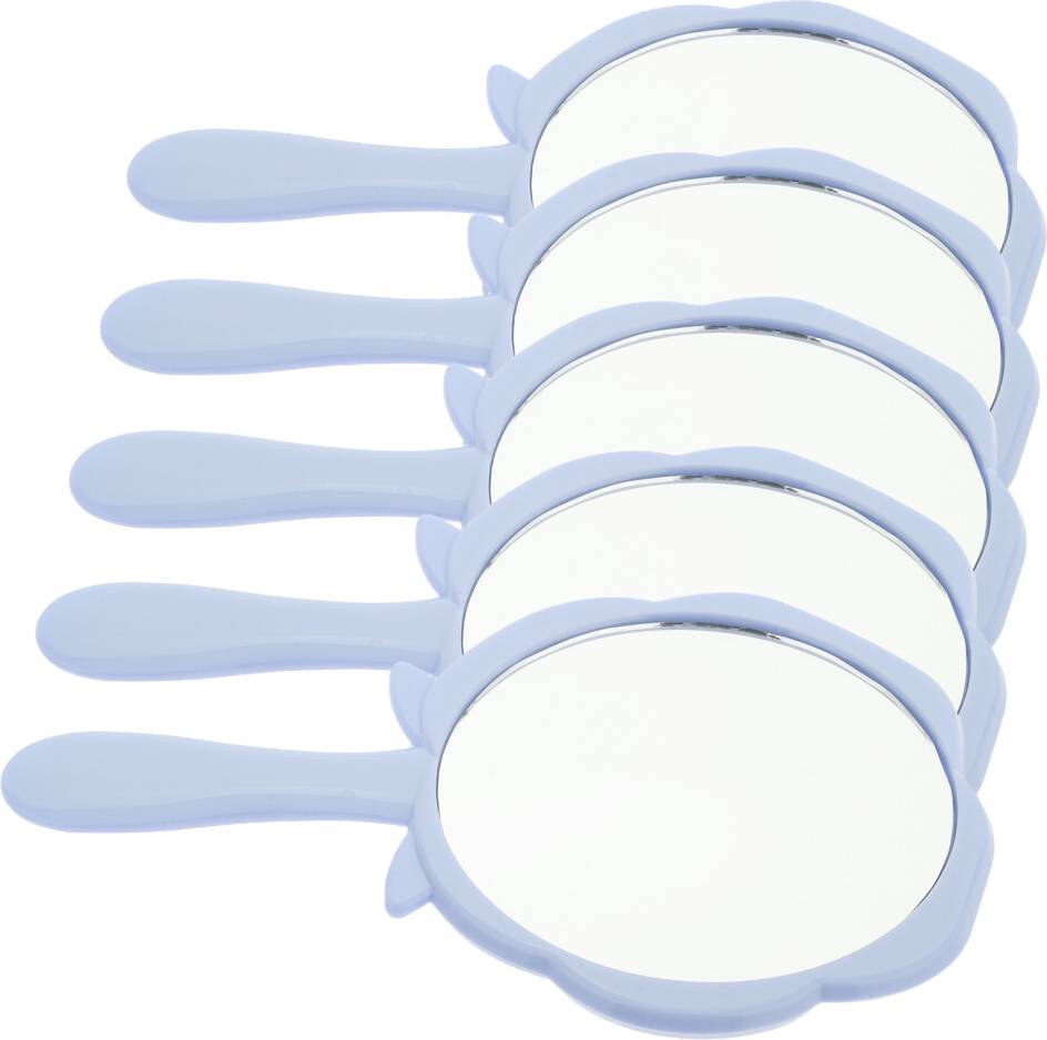 VILLCASE Portable Rose Design Handheld Mirror